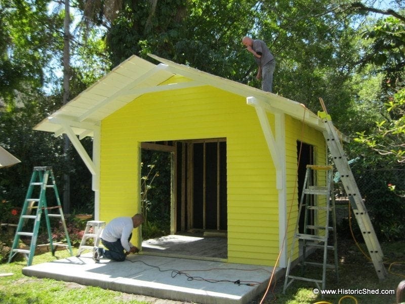 Bright shed