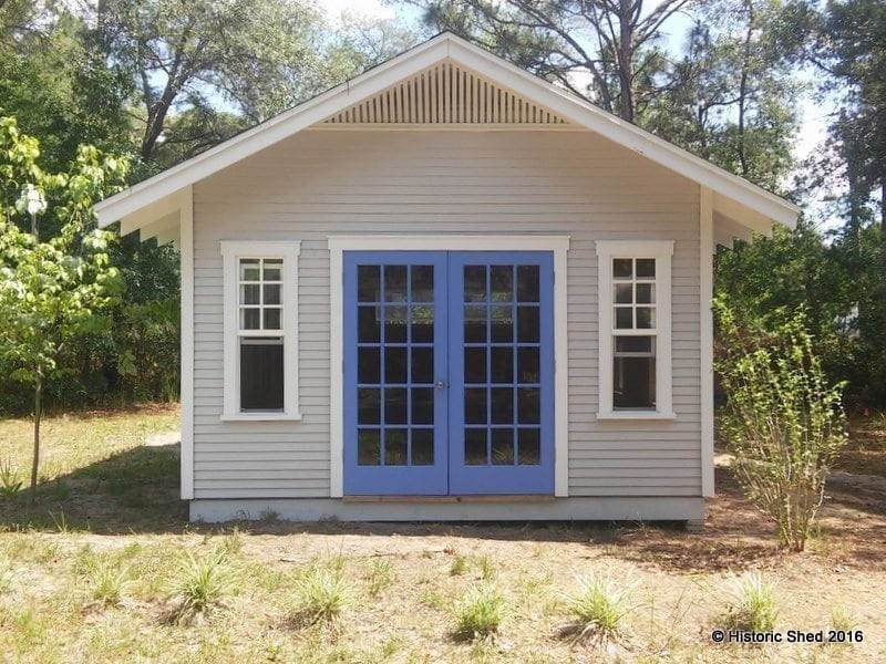 Historic Shed 14x16 Front Facade