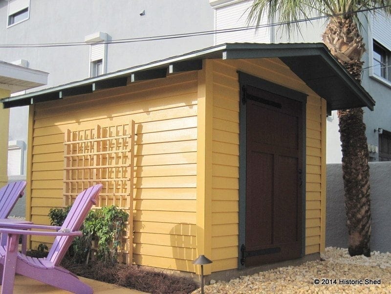 custom gable, hipped & mimo garden sheds in florida
